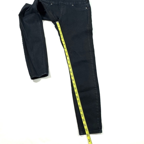 Spanx Alexia Slimming Skinny Jeans Side Zip Dark Wash - Picture 6 of 7